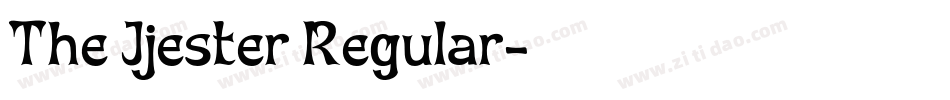 The Jjester Regular字体转换